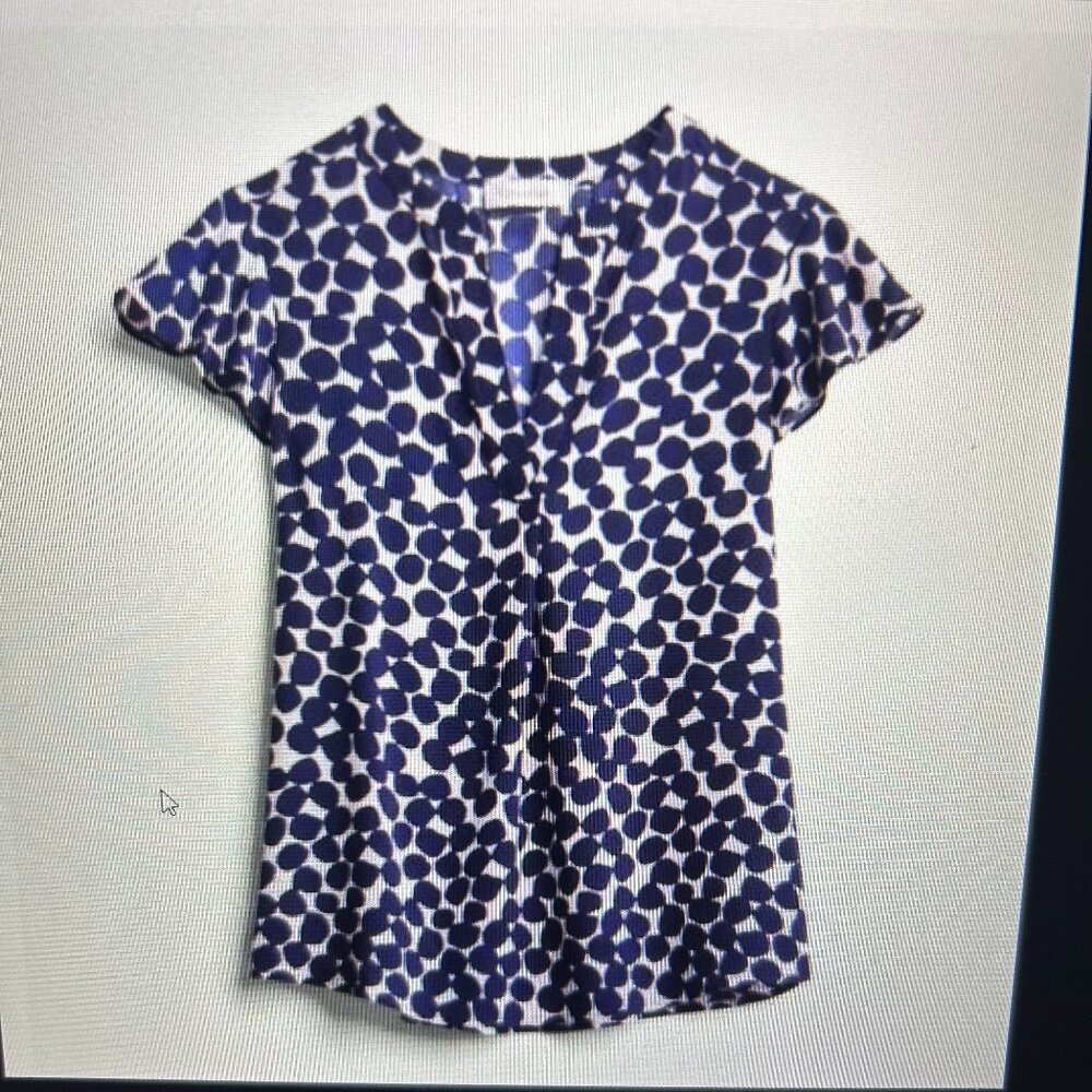 Calvin Klein Suit Separates Tallia Flutter Blouse